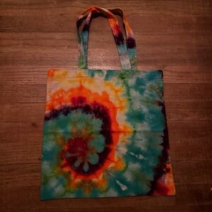 These are handmade tieDye tote bags $25 each